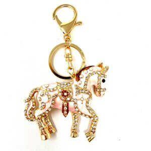 🆕💖NEW REALEASE Pink Carousel Horse Handbag Charm